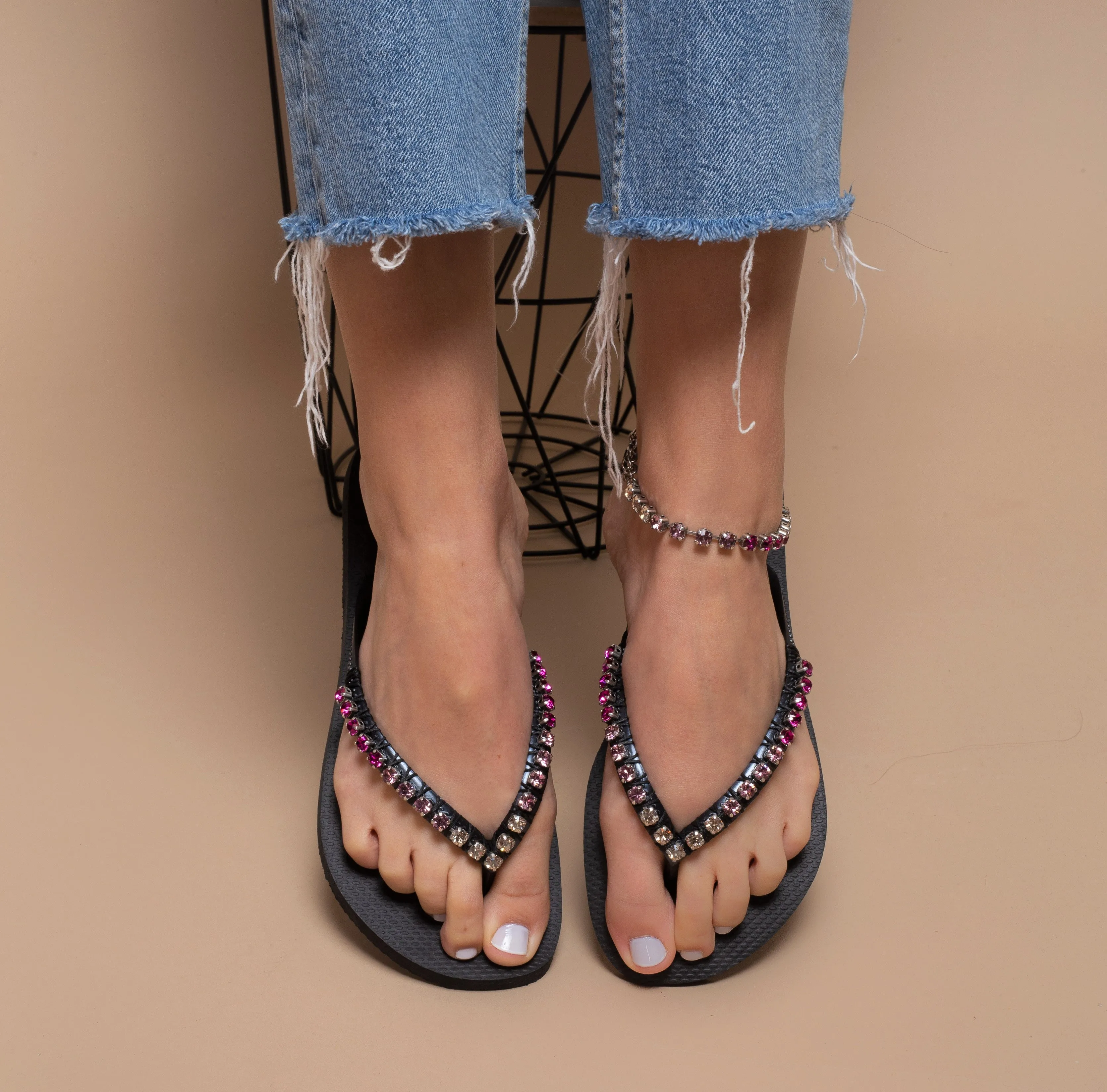 Mini Color Combo Flip Flops